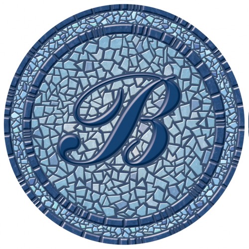 Monogram Mosaic 29"