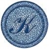 Monogram Mosaic 59"