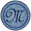 Monogram Mosaic 59"